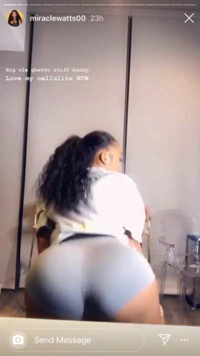 She been practicing