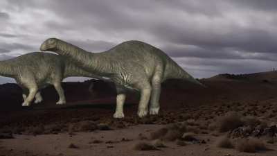 Sauropod Mafia (Sauropods in AI generated environments)
