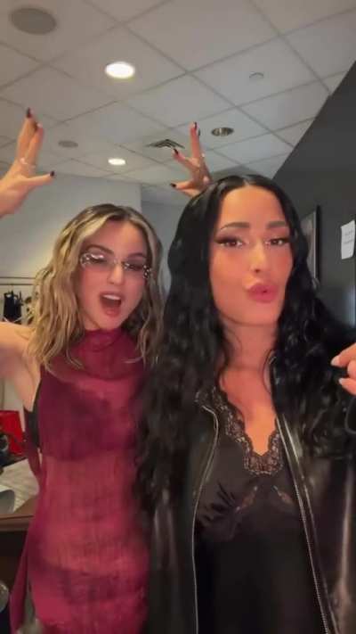 Demi &amp;amp; JoJo for Lonely Hearts , IG 4/25/2026