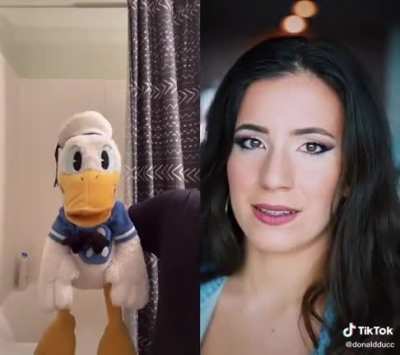 Donald Duck has been keeping a secret