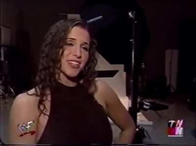 Stephanie McMahon WWF Magazine November 2001 photoshoot