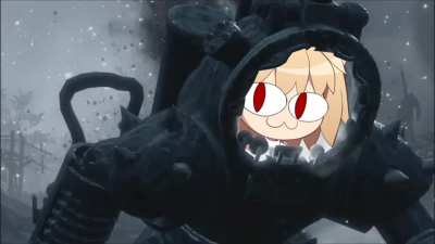Panzersoldat from Black Ops 2 Zombies, but with a "silly cat".