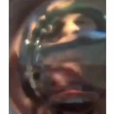 What the bottom of the glass sees