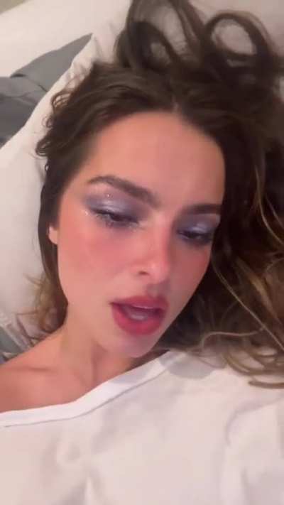 Laying pretty
