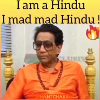 I like such straight forward people. He was a proud one and carried his identity, a hindu, like an ornament. I remember Mr ranganathan's debate where he says "i'm thabkful to zakir for being true(ahole) at our face.