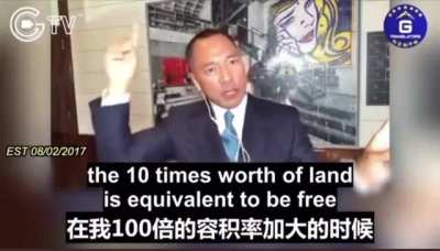 Guo Wengui predicting Evergrande downfall 4 years prior