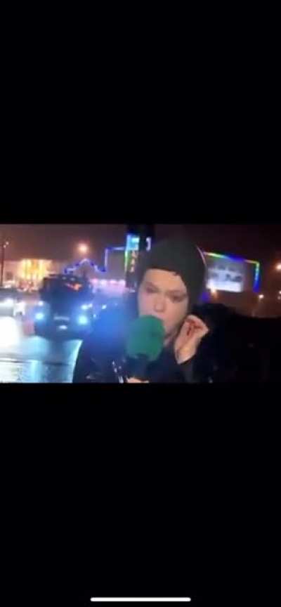 Woman gets stopped