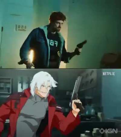 Adi Shankar's DMC traced and copied "Tacticool Reload" frame by frame