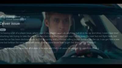 this man DRIVES