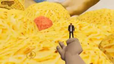 The spaghetti god hath forsaken us