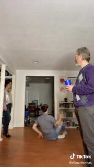 Facing their son&rsquo;s stripper routine