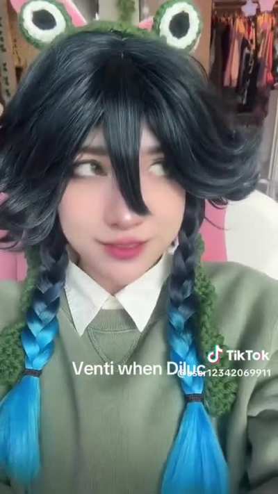 Venti when Diluc