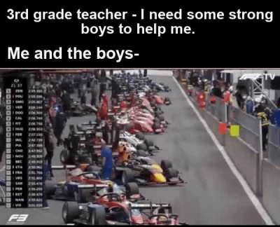 me and the boys