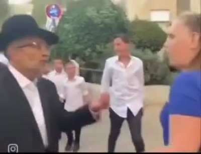 Christian woman attacked by Israeli protesters