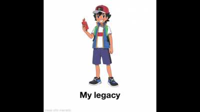 (Sound on) made this shortly after seeing the new protagonists for the Pok&eacute;mon anime because I thought the coincidence was too funny