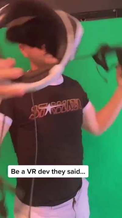 Be a VR dev they said&hellip;