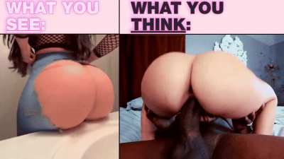When you see your crush’s fat ass all you can imagine is it bouncing on your bully’s bbc