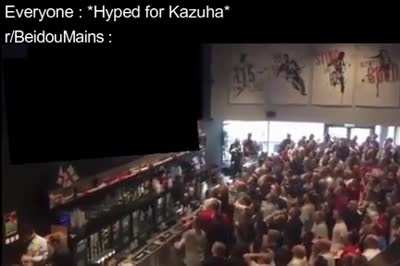 Kazuha? This is Beidou's Trailer.