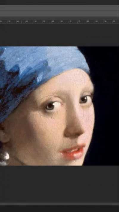 Recycling old paintings to capture the contemporary standards of beauty