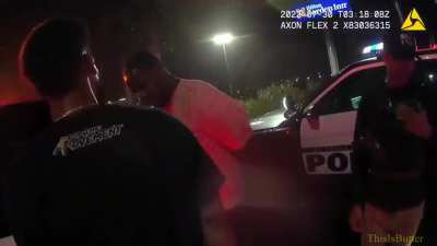 Video shows Las Vegas police arresting YouTube personality after&lsquo; street takeover&rsquo;
