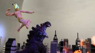 'Pexachu Vs Godzilla'