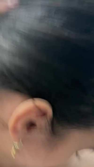 Public blowjob in the train