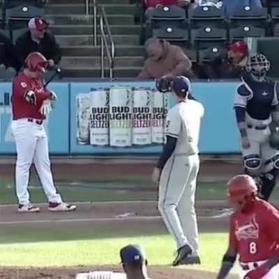 The ol' ball game.