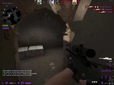 1v5 clutch for the dub
