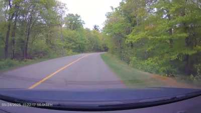 Almost ran me off the road to pass a cyclist