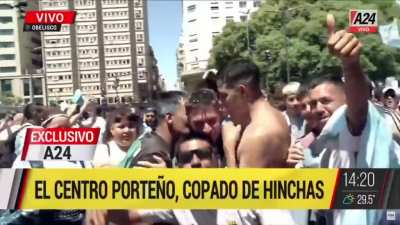 ¿Querían bolsillear a periodista de televisión Argentina?