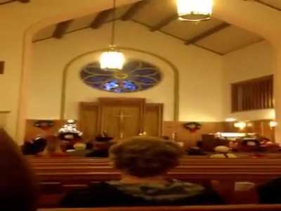 just another day at church