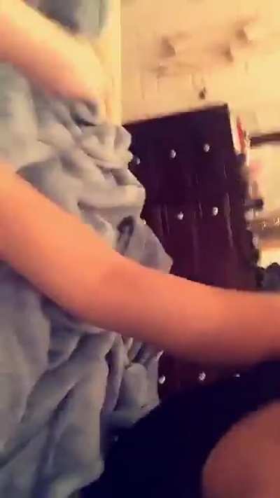 Ashley Martelle is excited about her dildo