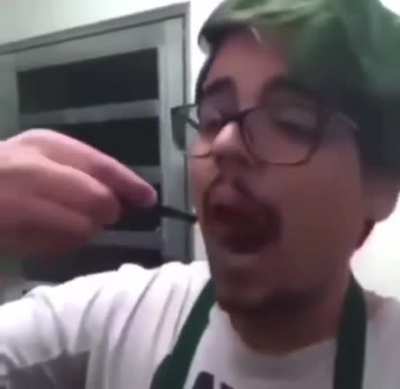 Physical cringe
