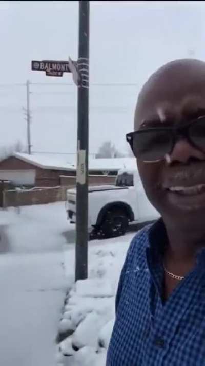 I love snow