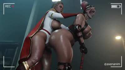 Harley & Futa Supergirl (Axen) [DC]