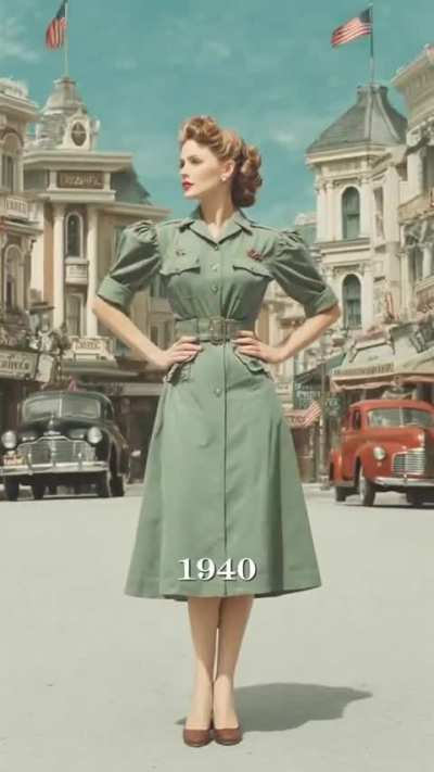 The evolution of women's fashion