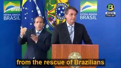 10 March 2021. "Since the beginning, from the rescue of Brazilians that were in Juan, in China, we were an example to the world." Brazil registered 268,000 deaths to COVID and it continues to grow. 7-day average of 1,573 deaths.