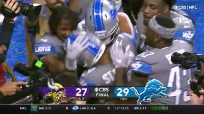 [Highlight] Today marks 11 days until the 2022 NFL Season Starts! Let&rsquo;s remember when the Lions won their first game of the 2021 season where they would beat the Vikings with a 11 yard walkoff TD pass from Jared Goff to Amon-Ra St. Brown. Lions win, 29-27