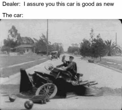 Buying cars on Craigslist be like