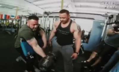 HTDYB by lifting weights too heavy for you