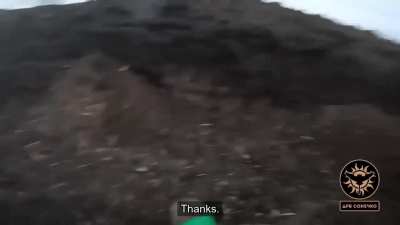 Somewhere in the direction of Bakhmut, personnel of the Reconnaissance Battalion "Sonechko" are cleaning up the trenches where the Russian soldiers are hiding.