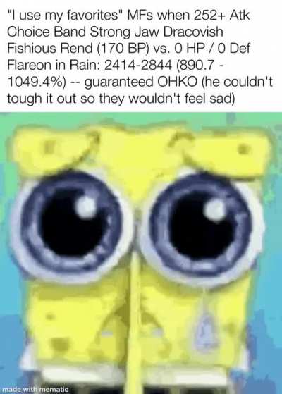Should've used Seismetoad