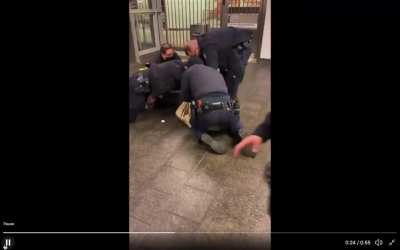 NYPD putting all that training to use.