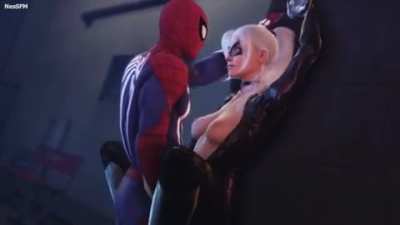 Black Cat x Spider-Man (Nes) [Spider-Man, Marvel]