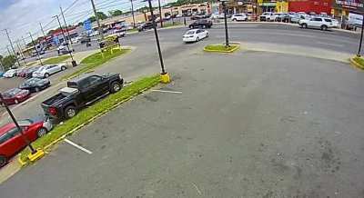 Driver flees the scene of an accident after hitting a biker