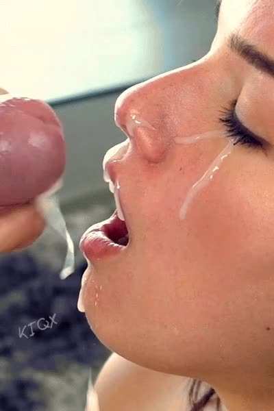 teen getting a hot facial