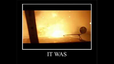 It was