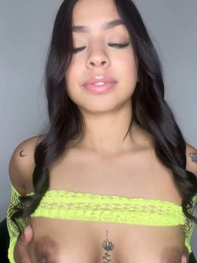 I broke up with my boyfriend because he always told me he didn't like my boobs, maybe I can make someone here happy instead [OC]