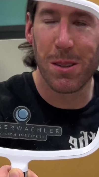 Man gets his eye colour surgically changed.