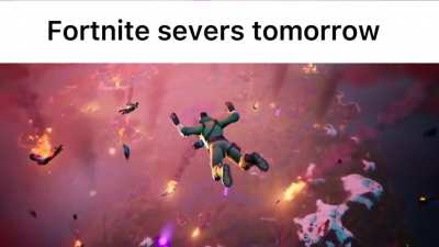 If the severs can&rsquo;t handle us opening presents then I have no idea what&rsquo;s going to happen tomorrow